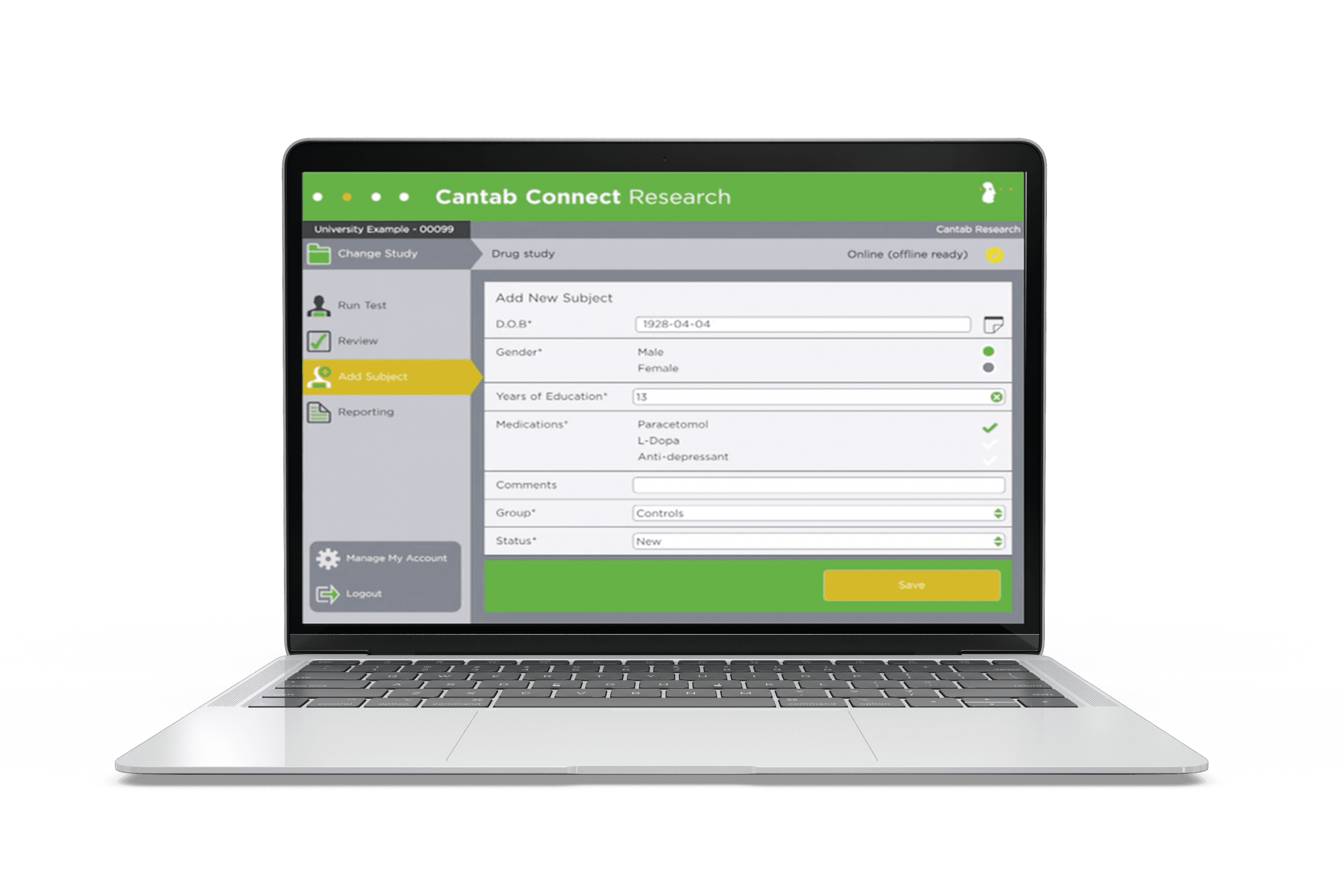 خرید و قیمت نرم افزار Cantab ( نرم افزار کنتب ) - روان مد تجهیز
