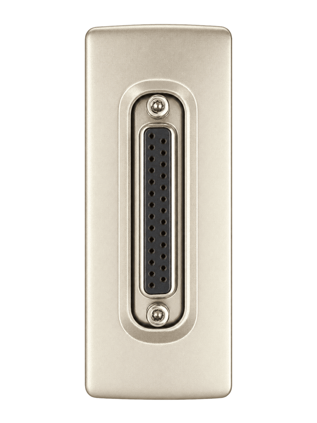 Champagne Metal Multi-Pin Connector Plate