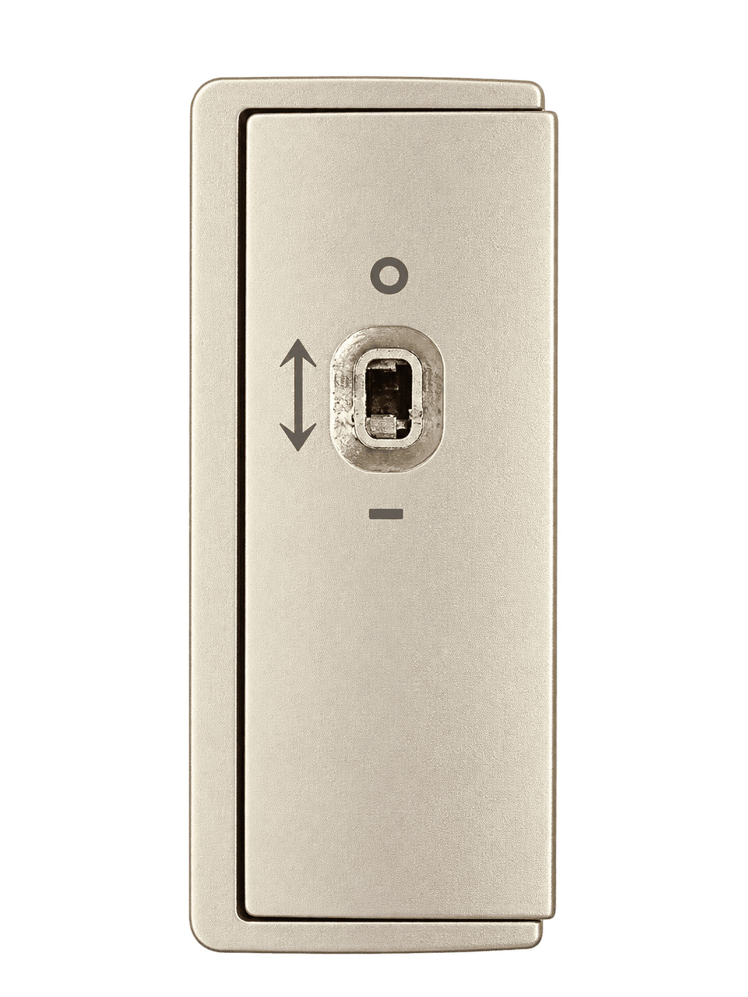 Champagne Metallic Vertical Switch Panel